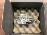 Waterford crystal duck paperweight