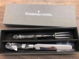 Waterford crystal knife and fork