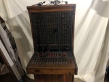 VINTAGE TELEPHONE SWITCH BOARD