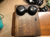 VINTAGE WESTERN ELECTRIC MODEL 22A 315A CRANK WOOD WALL PHONE