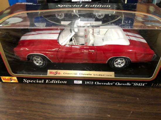 Maisto Special edition 1972 Chevrolet Chevelle SS 454 1/18 scale diecast