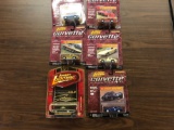 Box lot of Johnny lightning Corvette collection 164 scale diecast
