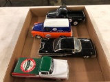 Lot of four diecast cars