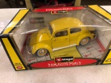 Burago 1955 Volkswagen beetle 118 scale diecast