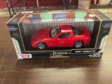 Motor max 1997 Corvette 124 scale diecast