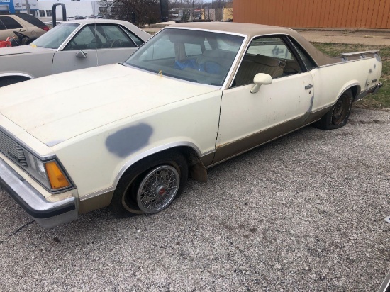 1981 CHEVROLET EL CAMINO