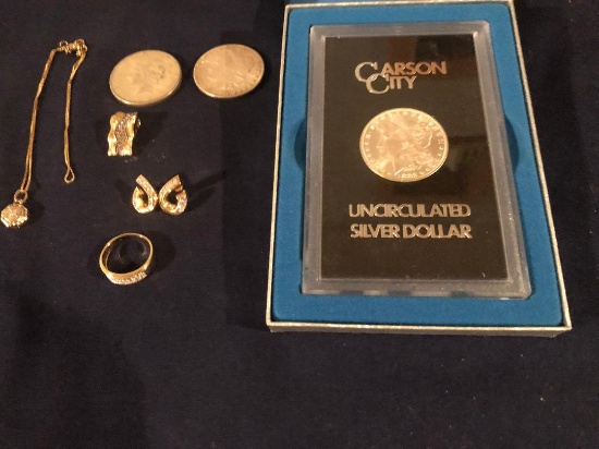 NO RESERVE COIN,JEWLRY AND CURRENCY AUCTION