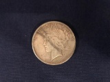 1925 PEACE SILVER DOLLAR