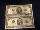 2003 $2 DOLLAR BILLS