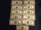 1976 $2 DOLLAR BILLS