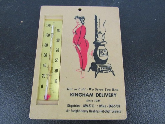 VINTAGE ADVERTISING THERMOMETER