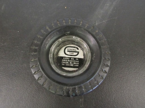 VINTAGE GENERAL TIRE ADVERTISING ASHTRAY