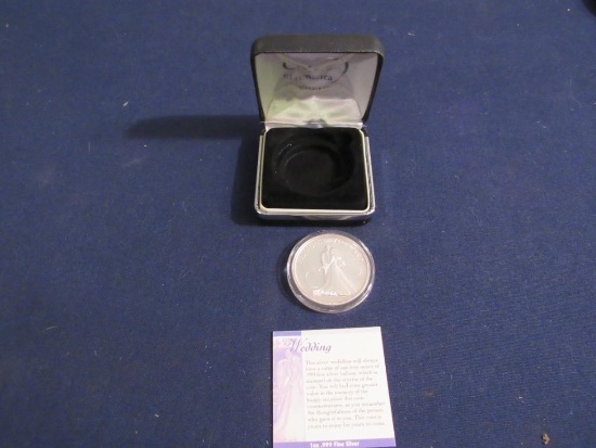 1 OUNCE .999 FINE SILVER COIN