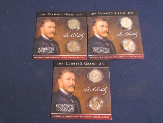 PRESIDENTIAL COLLECTION US DOLLAR SERIES DOLLAR COINS