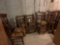 ASSORTED WOODEN CHAIRS