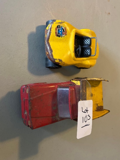 TONKA CAR AND TRUCK