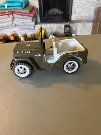 TONKA ARMY JEEP