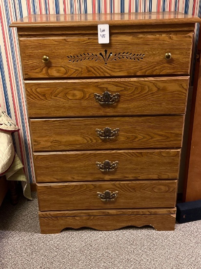 5 DRAWER DRESSER