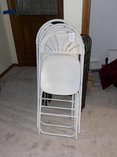 7 FOLDING CHAIRS