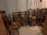 ASSORTED WOODEN CHAIRS