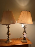 TWO TABLE LAMPS