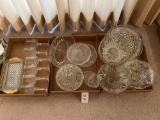 set of clear glass