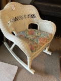 wicker rocker