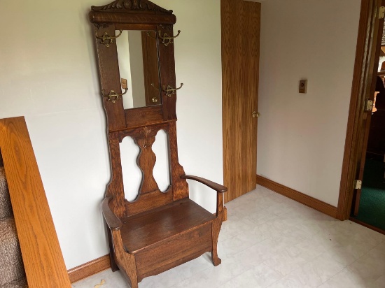 OLD HALL TREE WITH MIRROR