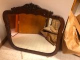 LARGE ANTIQUE MIRROR