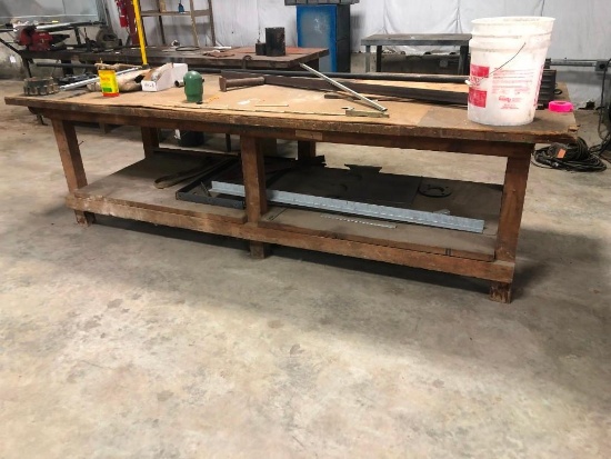 WOOD SHOP BENCH