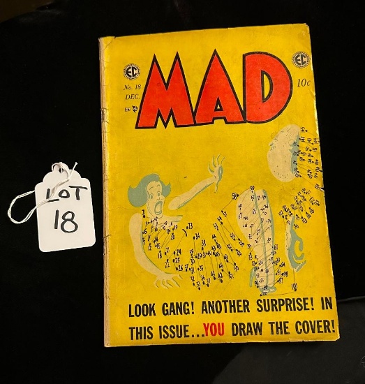 ORIGINAL MAD MAGAZINE VOL 1 NO. 18 DEC 1954
