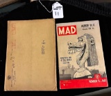 ORIGINAL MAD MAGAZINE VOL 1 NO. 11 MAY 1954 W/ ENVELOPE