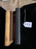 LOT OF 4 OLD SCIENCE BOOKS