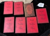 LOT OF 7 BIBLOITHET 1927 BOOKS