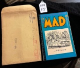 ORIGINAL MAD MAGAZINE VOL 1 NO. 15 W/ ENVELOPE SEPT. 1954