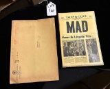 ORIGINAL MAD MAGAZINE VOL 1 NO 16 OCT 1954 W/ ENVELOPE