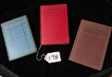 LOT OF 3 VINTAGE MIND AND MEMORY BOOKS