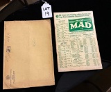 ORIGINAL MAD MAGAZINE VOL 1 NO. 19 JAN 1955 W/ ENVELOPE