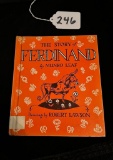THE STORY OF FERDINAND BY MUNRO LEAF 1966