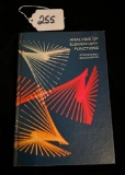 ANALYSIS OF ELEMENTARY FUNCTIONS BY SORGENFREY BECKENBACH 1970