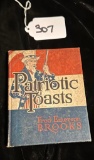 PATRIOTIC TOASTS BY FRED EMERSON BROOKS 1919