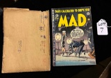 ORIGINAL MAD MAGAZINE VOL 1 NO. 7 OCT-NOV 1953 W/ENVELOPE