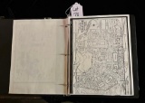 BINDER OF MAPS AND ORIGINAL PHOTOGRAPHS 1904 ST. LOUIS WORLDS FAIR