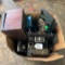 BOX LOT OF MISC ELECTRICAL PARTS & PIECES
