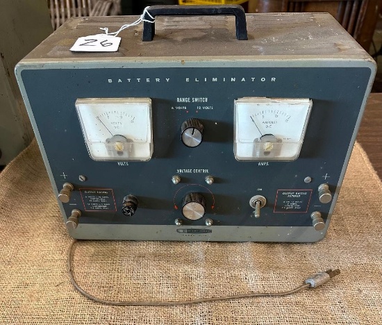 HEATHKIT MODEL IP-12 BATTERY ELIMINATOR