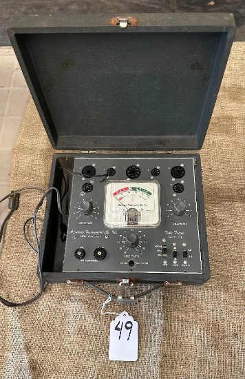 ACCURATE INSTRUMENT CO., INC TUBE TESTER MODEL 151