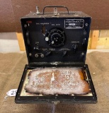 SIGNAL CORPS U.S. ARMY FREQUENCY METER BC-221-N PHILCO CORPORATION