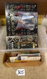FLAT OF ELECTRICAL BOARD PARTS & MORE