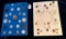 LOT OF 2 - SHELL & MORE BUTTON DISPLAY CARDS