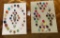 LOT OF 2 - MULTIPLE COLORS VINTAGE BUTTON DISPLAY CARDS